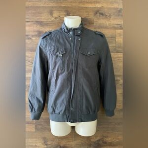 Men's black utility Style Performance Jacket